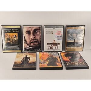 Award Winning 7 DVD Movie Bundle | Forrest Gump | The Passion | Castaway + More